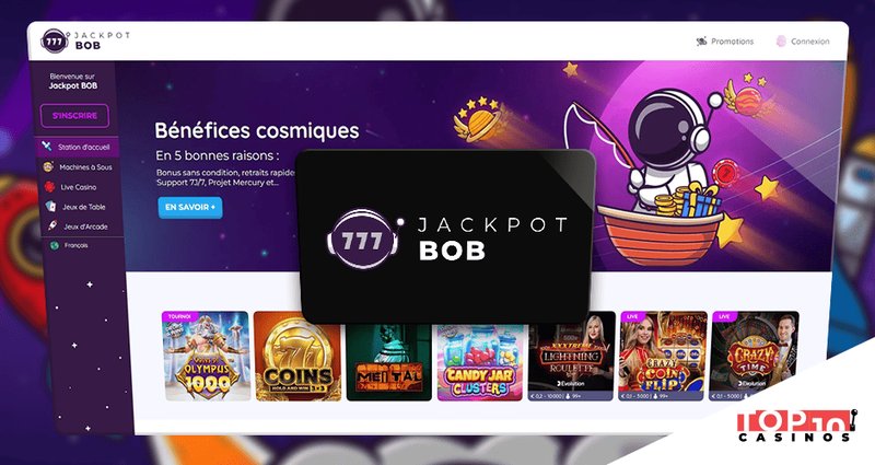 Découvrez les Bonnes Onglets du Casino Jackpot Bob en France - aperçu Découvrez les Bonnes Onglets du Casino Jackpot Bob en France - aperçu